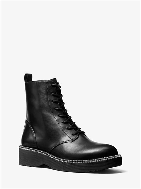 michael kors tavie combat boots|MICHAEL Michael Kors Women's Tavie Water .